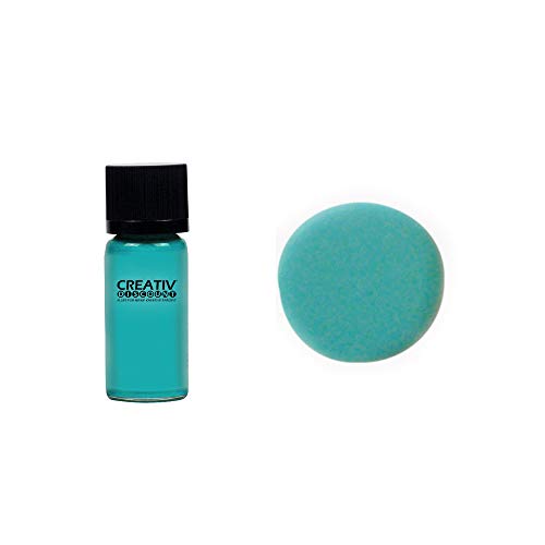 CREATIV DISCOUNT Kaltglasur Harz-Abtönfarbe, 10ml, Aquamarine von CREATIV DISCOUNT