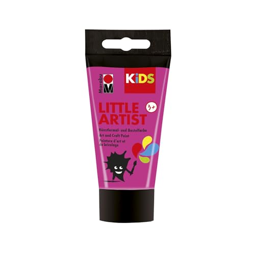 CREATIV DISCOUNT Kids Little Artist Mal- und Bastelfarbe, 75 ml, Pink von CREATIV DISCOUNT