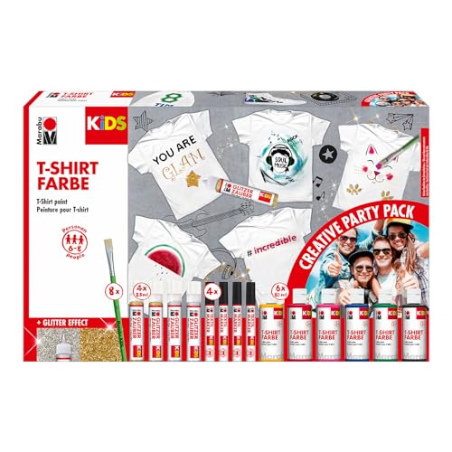 CREATIV DISCOUNT Kids T-Shirt Party Pack, 22-teilig CREATIV DISCOUNT Kids T-Shirt Party Pack, 22-teilig von CREATIV DISCOUNT