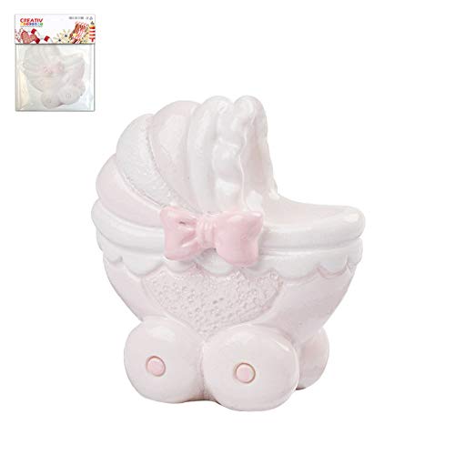 CREATIV DISCOUNT Mini Baby-Girl Kinderwagen, ca.3,5cm CREATIV DISCOUNT Mini Baby-Girl Kinderwagen, ca.3,5cm von CREATIV DISCOUNT