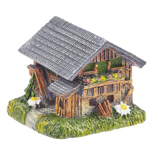 CREATIV DISCOUNT Miniatur-Berg-Hütte, Größe ca. 3 cm von CREATIV DISCOUNT