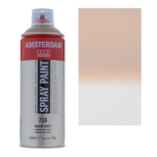 CREATIV DISCOUNT NEU Amsterdam Sprühfarbe 400 ml, Warmgrau von CREATIV DISCOUNT