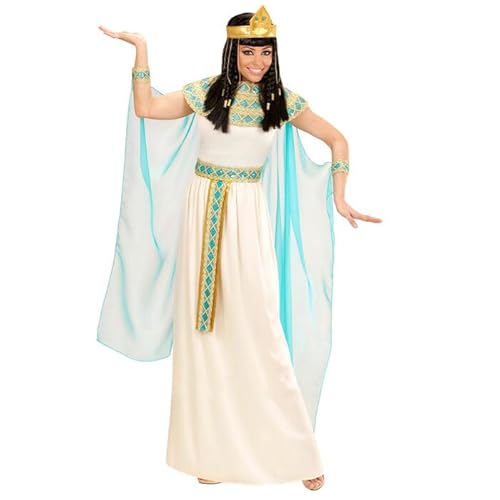 CREATIV DISCOUNT NEU Damen-Kostüm Cleopatra-Kleid, inkl. Schmuck, Stirnband und Umhang, Gr. S von CREATIV DISCOUNT