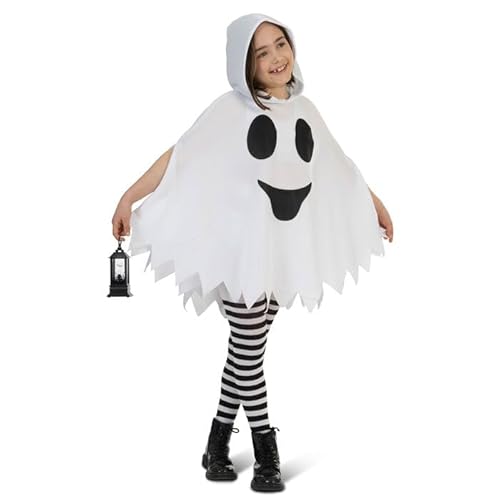 CREATIV DISCOUNT NEU Kinder-Kostüm Geister-Cape mit Kapuze, weiß, Einheitsgröße CREATIV DISCOUNT NEU Kinder-Kostüm Geister-Cape mit Kapuze, weiß, Einheitsgröße von CREATIV DISCOUNT