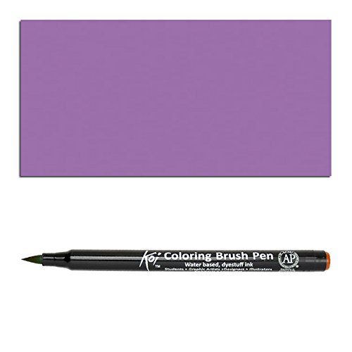 CREATIV DISCOUNT NEU Koi Coloring Brush Pen, Lavendel von CREATIV DISCOUNT