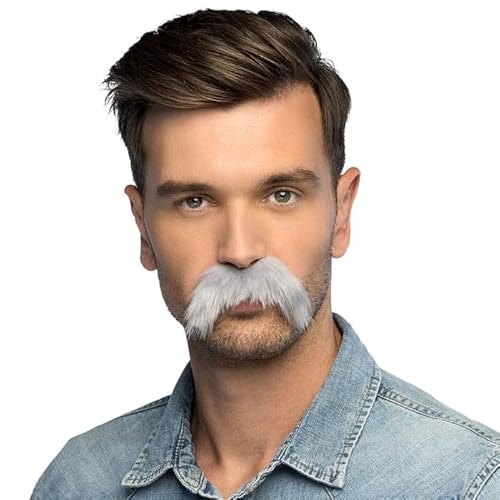 CREATIV DISCOUNT NEU Schnurbart buschiger Schnäuzer, grau CREATIV DISCOUNT NEU Schnurbart buschiger Schnäuzer, grau von CREATIV DISCOUNT