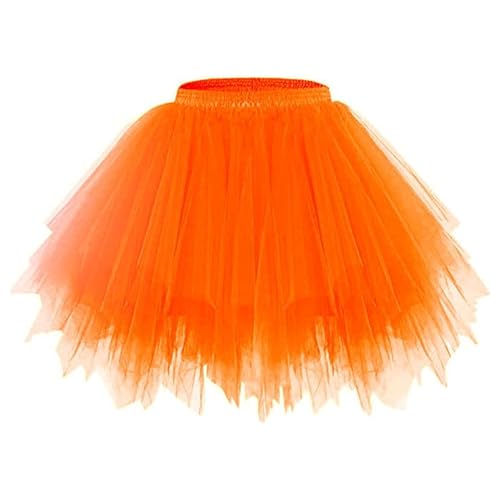 CREATIV DISCOUNT NEU Tutu Tüllrock mehrlagig, Orange, Gr. S-M CREATIV DISCOUNT NEU Tutu Tüllrock mehrlagig, Orange, Gr. S-M von CREATIV DISCOUNT