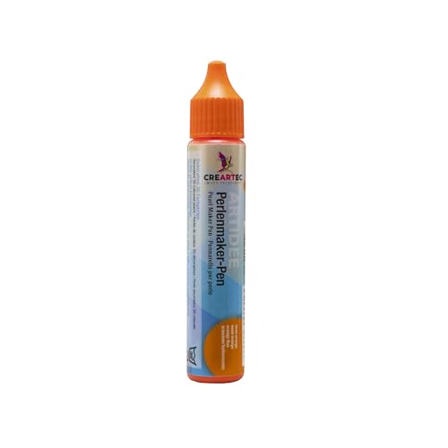 CREATIV DISCOUNT Perlenmaker-Pen, 30 ml, neon orange von CREATIV DISCOUNT