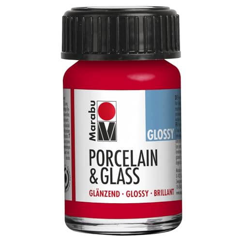 CREATIV DISCOUNT Porzellan- / Keramik- / Glasmalfarbe Glossy/Glänzend, 15 ml, Kirsche CREATIV DISCOUNT Porzellan- / Keramik- / Glasmalfarbe Glossy/Glänzend, 15 ml, Kirsche von CREATIV DISCOUNT