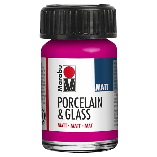 CREATIV DISCOUNT Porzellan- / Keramik- / Glasmalfarbe Matt, 15 ml, Himbeere CREATIV DISCOUNT Porzellan- / Keramik- / Glasmalfarbe Matt, 15 ml, Himbeere von CREATIV DISCOUNT