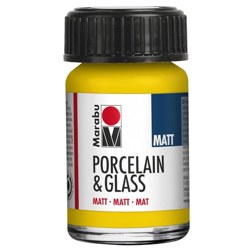 CREATIV DISCOUNT Porzellan- / Keramik- / Glasmalfarbe Matt, 15 ml, Sonnengelb CREATIV DISCOUNT Porzellan- / Keramik- / Glasmalfarbe Matt, 15 ml, Sonnengelb von CREATIV DISCOUNT