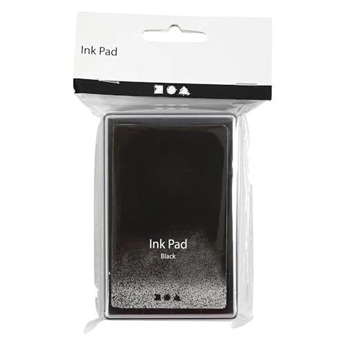 CREATIV DISCOUNT Stempelkissen, Schwarz, H 2 cm, Größe 9x6 cm, 1 STK. CREATIV DISCOUNT Stempelkissen, Schwarz, H 2 cm, Größe 9x6 cm, 1 STK. von CREATIV DISCOUNT