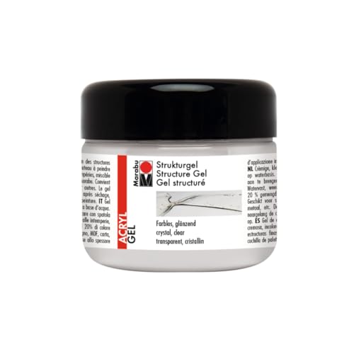 CREATIV DISCOUNT Strukturgel, Kristallklar, 225 ml von CREATIV DISCOUNT