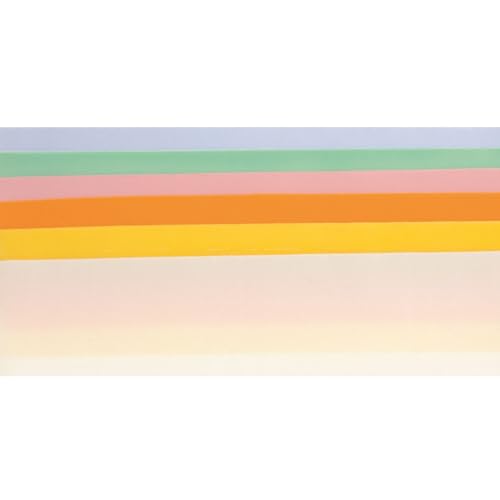 CREATIV DISCOUNT Verzierwachs Set, 6 Stück, Pastell, 200 x 50 mm von CREATIV DISCOUNT