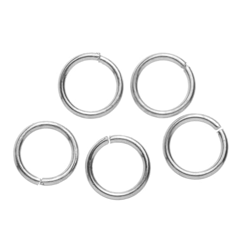 CREATIV DISCOUNT Zwischenringe, 20 Stück, 8 mm, silberfarben CREATIV DISCOUNT Zwischenringe, 20 Stück, 8 mm, silberfarben von CREATIV DISCOUNT