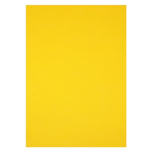 Creative Discount Filzplatte, 37,5x50cm, 1 St. Gelb von CREATIV DISCOUNT