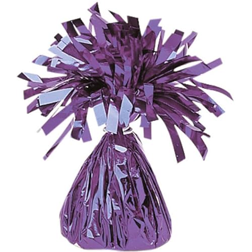 Gewicht für Heliumballon/Folienballon mit Folienfransen, Gewicht: ca. 170 g, Farbe: Lila Gewicht für Heliumballon/Folienballon mit Folienfransen, Gewicht: ca. 170 g, Farbe: Lila von CREATIV DISCOUNT
