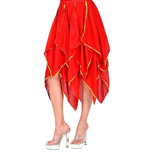 NEU Damen-Chiffon-Rock Bauchtänzerin, mehrlagig, rot, Einheitsgröße NEU Damen-Chiffon-Rock Bauchtänzerin, mehrlagig, rot, Einheitsgröße von CREATIV DISCOUNT