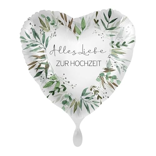 NEU Folienballon - Alles Liebe zur Hochzeit - ca. 45cm Durchmesser NEU Folienballon - Alles Liebe zur Hochzeit - ca. 45cm Durchmesser von CREATIV DISCOUNT