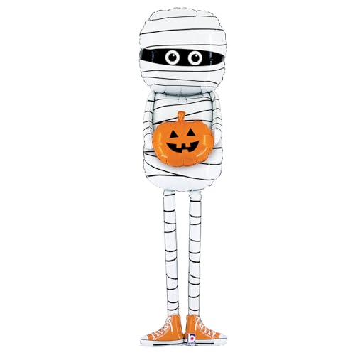 NEU Folienballon Halloween Mumie, 42x164x42cm von CREATIV DISCOUNT