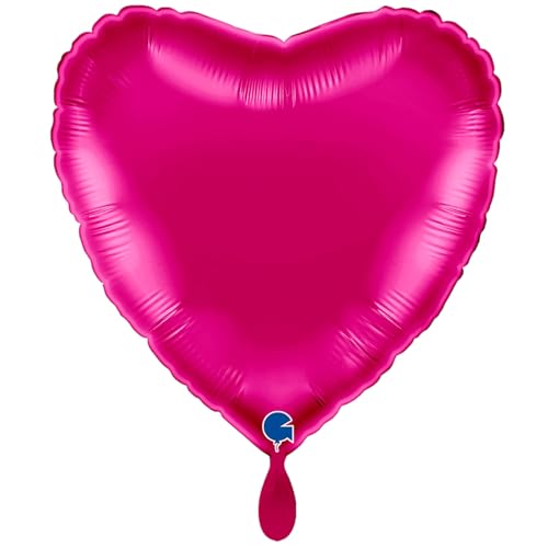 NEU Folienballon Herzballon, ca. 43cm, unifarben, magenta NEU Folienballon Herzballon, ca. 43cm, unifarben, magenta von CREATIV DISCOUNT