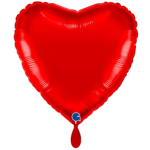 NEU Folienballon Herzballon, ca. 43cm, unifarben, rot NEU Folienballon Herzballon, ca. 43cm, unifarben, rot von CREATIV DISCOUNT