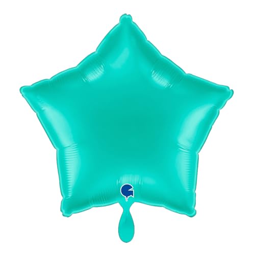 NEU Folienballon Stern, ca. 42x40cm, unifarben, türkis NEU Folienballon Stern, ca. 42x40cm, unifarben, türkis von CREATIV DISCOUNT