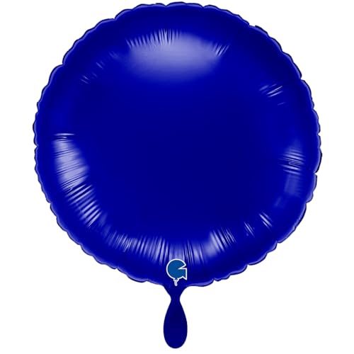 NEU Folienballon rund, ca. 38cm, unifarben, dunkelblau NEU Folienballon rund, ca. 38cm, unifarben, dunkelblau von CREATIV DISCOUNT