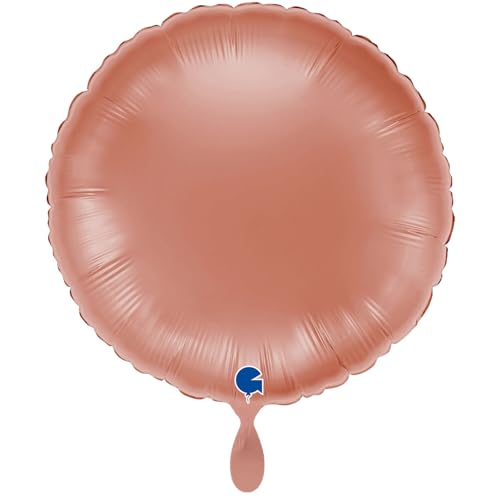 NEU Folienballon rund, ca. 38cm, unifarben, rosé-gold NEU Folienballon rund, ca. 38cm, unifarben, rosé-gold von CREATIV DISCOUNT