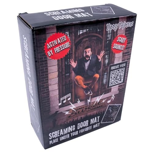 NEU Schreiende Fußmatte mit Drucksensor, mit Halloween-Soundeffekten, ca. 32 x 25 cm NEU Schreiende Fußmatte mit Drucksensor, mit Halloween-Soundeffekten, ca. 32 x 25 cm von CREATIV DISCOUNT