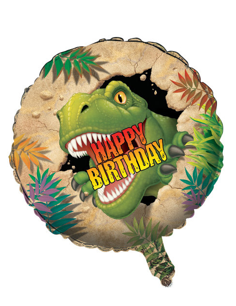 Aluminium-Luftballon Dinosaurier Kindergeburtstag 46cm Aluminium-Luftballon Dinosaurier Kindergeburtstag 46cm von BIGIEMME SRL