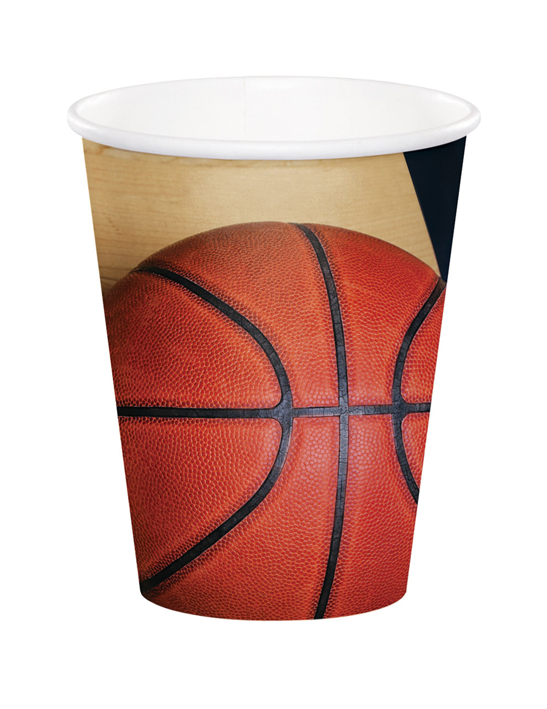 Basketball-Becher Sport-Mottoparty-Deko 8 Stück orange-gold 266ml Basketball-Becher Sport-Mottoparty-Deko 8 Stück orange-gold 266ml von BIGIEMME SRL