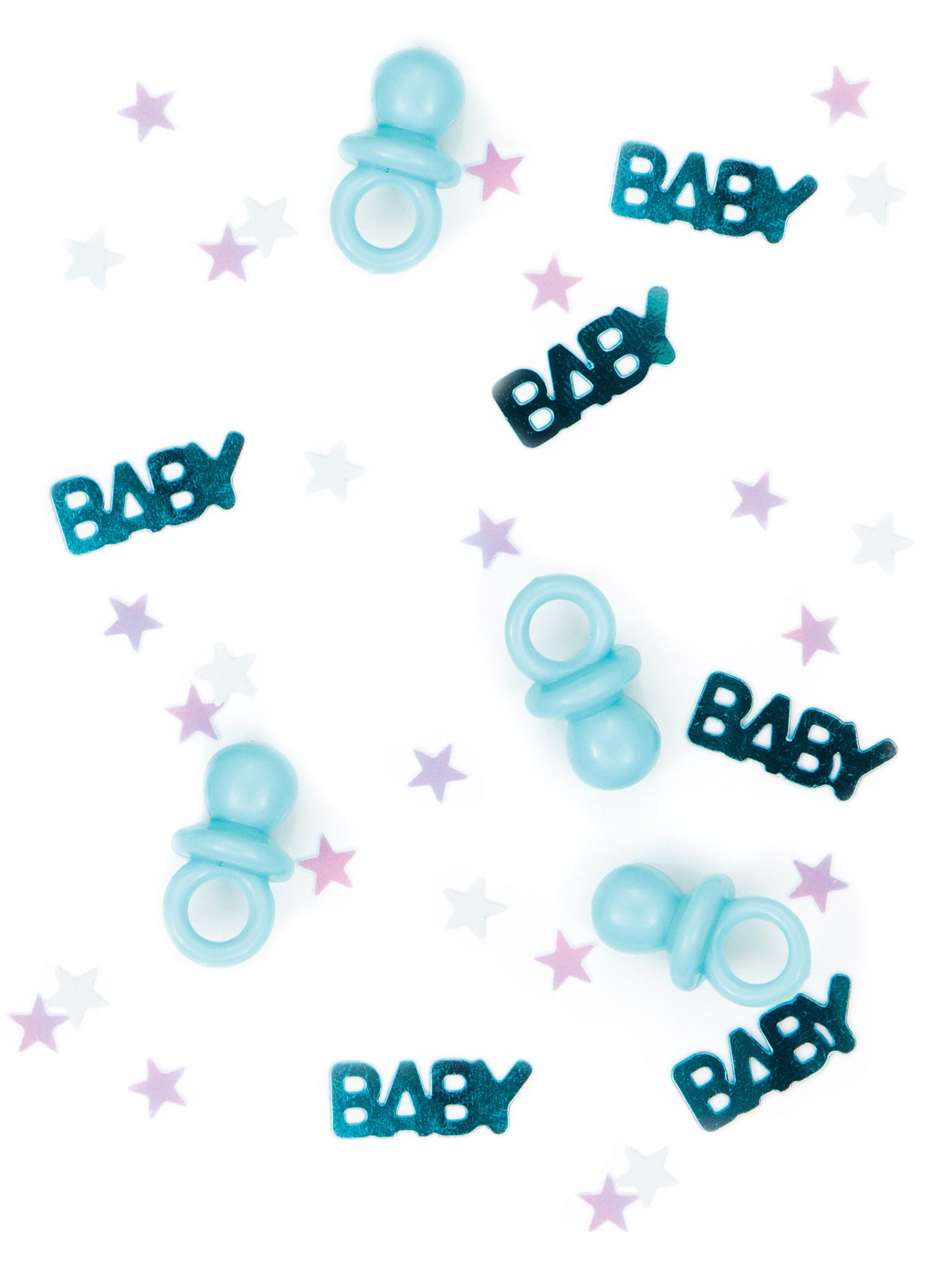 Konfetti Schnuller Baby Blau 14 g Konfetti Schnuller Baby Blau 14 g von CREATIVE PARTY