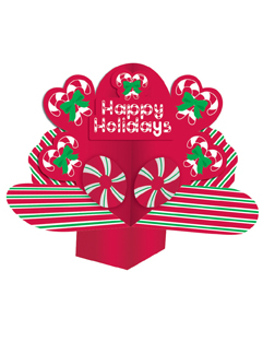 Weihnachtstischdeko Happy Holidays Weihnachtstischdeko Happy Holidays von CREATIVE PARTY