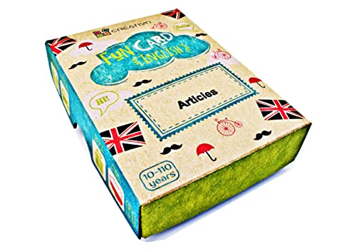 Fun Card English Articles (Grammar and Vocabulary flashcards + exciting Game) von CREATIVO