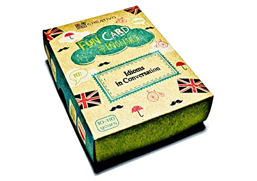 Fun Card English IDIOMS IN CONVERSATION (Grammar und Vocabulary Flashcards + Exciting Game) von CREATIVO