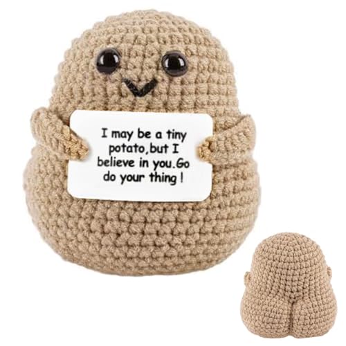CREJOHY Potato Gifts Emotionale Unterstützung, Geschenk, neuer Job, Geschenke für Frauen, Männer, Jungen, Mädchen, Geburtstagsgeschenk, Geschenke für Kinder ab 3 Jahren, Beige CREJOHY Potato Gifts Emotionale Unterstützung, Geschenk, neuer Job, Geschenke für Frauen, Männer, Jungen, Mädchen, Geburtstagsgeschenk, Geschenke für Kinder ab 3 Jahren, Beige von CREJOHY