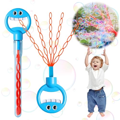 CRGANGZY 32-Loch Fünf-Krallen Seifenblasenstab – 5-Krallen Smiley Seifenblasenstöcke Neu for Kinder Handlicher Bläser for Spielzeug im Freien Partygames for Kindergeburtstage Campingpartys CRGANGZY 32-Loch Fünf-Krallen Seifenblasenstab – 5-Krallen Smiley Seifenblasenstöcke Neu for Kinder Handlicher Bläser for Spielzeug im Freien Partygames for Kindergeburtstage Campingpartys von CRGANGZY