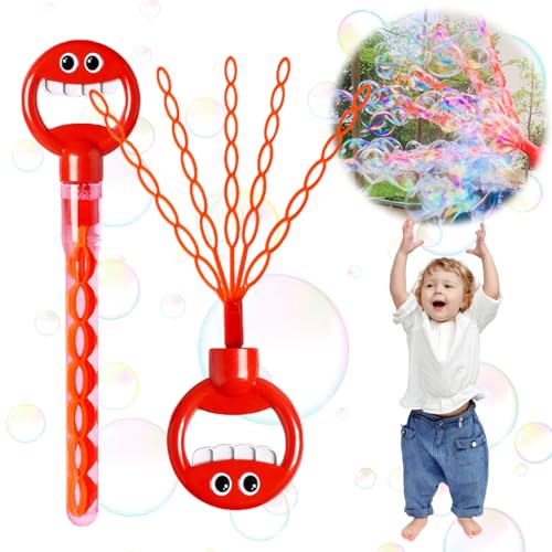 CRGANGZY 32-Loch Fünf-Krallen Seifenblasenstab – 5-Krallen Smiley Seifenblasenstöcke Neu for Kinder Handlicher Bläser for Spielzeug im Freien Partygames for Kindergeburtstage Campingpartys CRGANGZY 32-Loch Fünf-Krallen Seifenblasenstab – 5-Krallen Smiley Seifenblasenstöcke Neu for Kinder Handlicher Bläser for Spielzeug im Freien Partygames for Kindergeburtstage Campingpartys von CRGANGZY