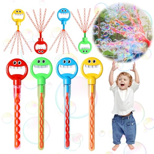 CRGANGZY 32-Loch Fünf-Krallen Seifenblasenstab – 5-Krallen Smiley Seifenblasenstöcke Neu for Kinder Handlicher Bläser for Spielzeug im Freien Partygames for Kindergeburtstage Campingpartys CRGANGZY 32-Loch Fünf-Krallen Seifenblasenstab – 5-Krallen Smiley Seifenblasenstöcke Neu for Kinder Handlicher Bläser for Spielzeug im Freien Partygames for Kindergeburtstage Campingpartys von CRGANGZY