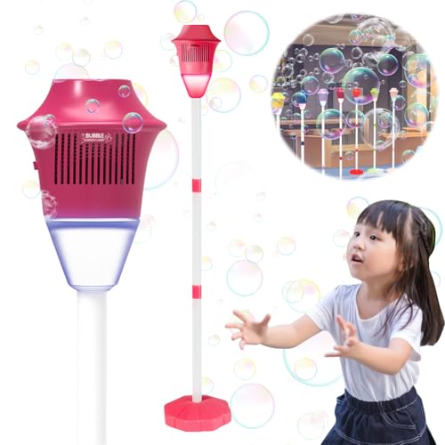 CRGANGZY Blasenmacher Stand Stehende Blasenmaschine mit Batteriebetrieb Blasenlampe mit Lichtern Musik for Outdoor Veranstaltungen Automatische vertikale Blasenmaschine for Geburtstagsfeiern CRGANGZY Blasenmacher Stand Stehende Blasenmaschine mit Batteriebetrieb Blasenlampe mit Lichtern Musik for Outdoor Veranstaltungen Automatische vertikale Blasenmaschine for Geburtstagsfeiern von CRGANGZY