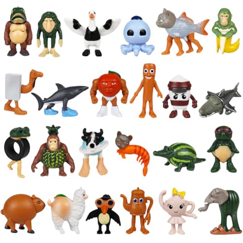 CRGANGZY Lustiges Italienisches Brainrot Tierfiguren-Set Tung Tung Tung Sahur Figuren Kreative Tralalero-inspirierte Desktop-Dekorationen for Zuhause und Büro Geschenk-Style L CRGANGZY Lustiges Italienisches Brainrot Tierfiguren-Set Tung Tung Tung Sahur Figuren Kreative Tralalero-inspirierte Desktop-Dekorationen for Zuhause und Büro Geschenk-Style L von CRGANGZY