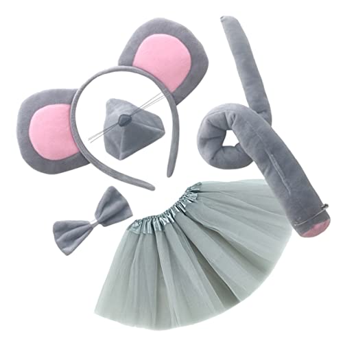 CRILSTYLEO Graues Stirnband Mit Ohren Für Mädchen Und Jungen Stoffmaterial Kostümzubehör Für Verkleidungsparty CRILSTYLEO Graues Stirnband Mit Ohren Für Mädchen Und Jungen Stoffmaterial Kostümzubehör Für Verkleidungsparty von CRILSTYLEO