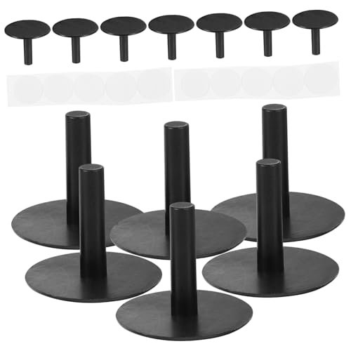 CRILSTYLEO 20 Stück Kunststoff Entenstopperhalter, Regalstützen, Kunststoff Regalträger, Auto Zubehör, Glasregalstifte, Spielzeug Festhalter, Entenhalter Für Armaturenbrett, Spielzeugauto von CRILSTYLEO