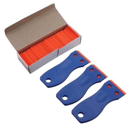 CRILSTYLEO 3St Bodenreinigungsschaber Rasierklingen Spalt Werkzeug zum Entfernen von Fugenmörtel Floor Squeegee plastikspatel rasierer für fliesenböden Abziehbilder malen Rasierschaber Blue CRILSTYLEO 3St Bodenreinigungsschaber Rasierklingen Spalt Werkzeug zum Entfernen von Fugenmörtel Floor Squeegee plastikspatel rasierer für fliesenböden Abziehbilder malen Rasierschaber Blue von CRILSTYLEO