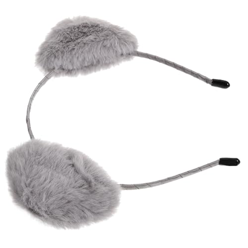 CRILSTYLEO Flauschiges Tierohren-stirnband Mit Fuchsdesign Dekoratives Haarband Für Kostümpartys Karneval Halloween Leicht Und Langlebig Für Damen Und Geeignet von CRILSTYLEO