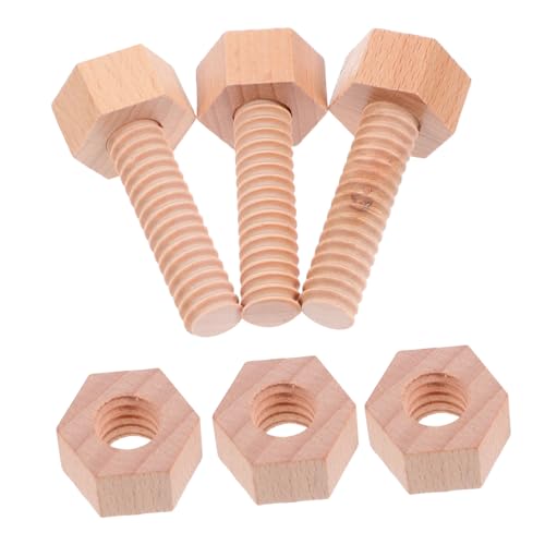 CRILSTYLEO Holzschrauben Bauspielzeug Teilig für Kleinkinder Feinmotorik Hand Auge Koordination Holzbausteine Pädagogisches Lernspielzeug für Jungen Mädchen Ab Jahren CRILSTYLEO Holzschrauben Bauspielzeug Teilig für Kleinkinder Feinmotorik Hand Auge Koordination Holzbausteine Pädagogisches Lernspielzeug für Jungen Mädchen Ab Jahren von CRILSTYLEO