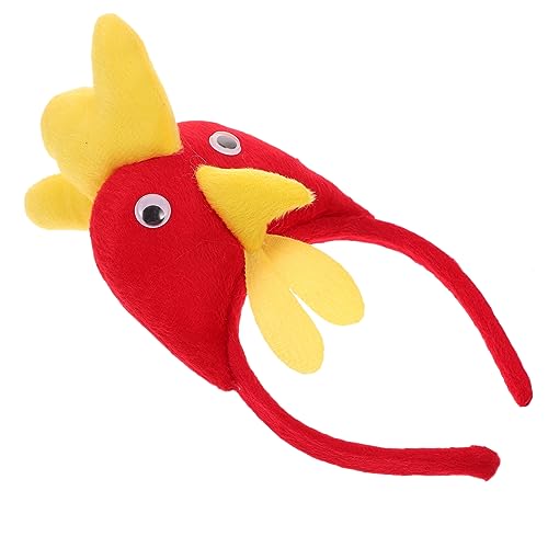 CRILSTYLEO Junge Mädchen Stirnband Mit Huhn Design Für Halloween Und Karneval Haaraccessoire Für Kostümparty Maskerade Und Aufführungen Langlebig Und Farbenfroh von CRILSTYLEO