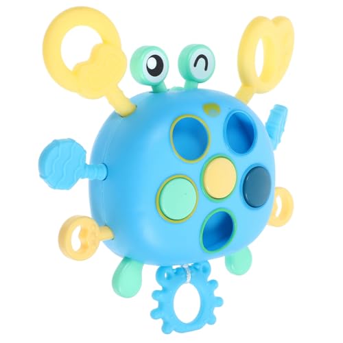 CRILSTYLEO lala Kleinkind ziehen -Trainingsspielzeug 1 Jahr altes feinmotorik für Neugeborene sensorisches pp Blue CRILSTYLEO lala Kleinkind ziehen -Trainingsspielzeug 1 Jahr altes feinmotorik für Neugeborene sensorisches pp Blue von CRILSTYLEO