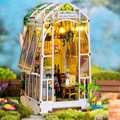CRIOLPO Book Nook Kit-DIY Puppenhaus Holz Haus, Buch Ecke Miniatur Kit für Erwachsene Teens, 3D Holzpuzzle Bücherecke Bücherregaleinsatz mit Sensor Led Licht CRIOLPO Book Nook Kit-DIY Puppenhaus Holz Haus, Buch Ecke Miniatur Kit für Erwachsene Teens, 3D Holzpuzzle Bücherecke Bücherregaleinsatz mit Sensor Led Licht von CRIOLPO